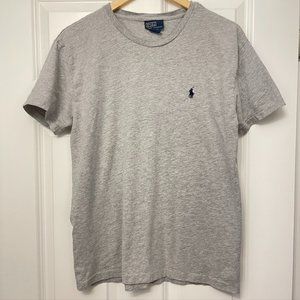 Polo Ralph Lauren - Men's Gray Short Sleeve Cotton T-Shirt - S